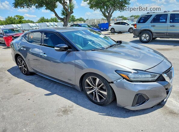 1N4AA6CV5NC502011 2022 NISSAN MAXIMA Gray Delantero derecho