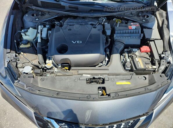 1N4AA6CV5NC502011 2022 NISSAN MAXIMA Gray Vista interior trasera