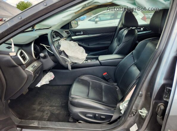 1N4AA6CV6LC360300 2020 NISSAN MAXIMA Gray Vista interior delantera