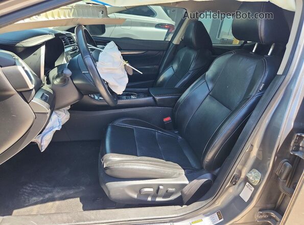 1N4AA6CV6LC364864 2020 NISSAN MAXIMA Charcoal Вид салону спереду