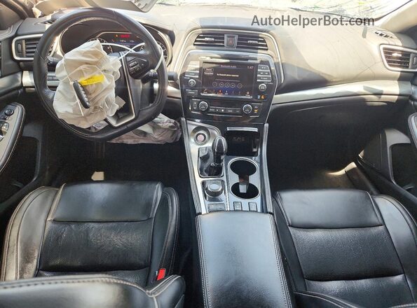 1N4AA6CV6LC364864 2020 NISSAN MAXIMA Charcoal Вид панелі приладів