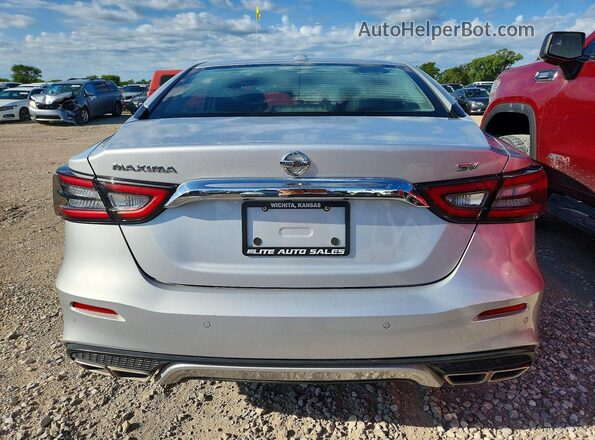 1N4AA6CV6MC514005 2021 NISSAN MAXIMA Silver უკანა ხედი