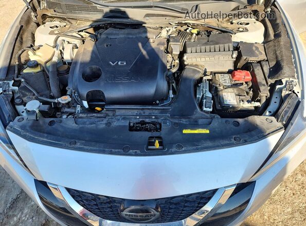 1N4AA6CV6MC514005 2021 NISSAN MAXIMA Silver უკანა სალონის ხედი