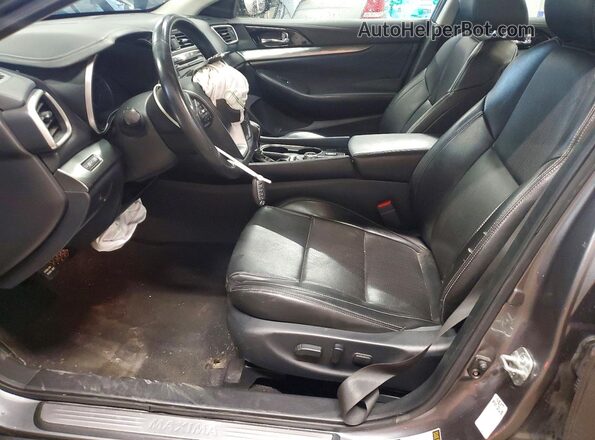 1N4AA6CV7LC364548 2020 NISSAN MAXIMA Silver Вид салону спереду
