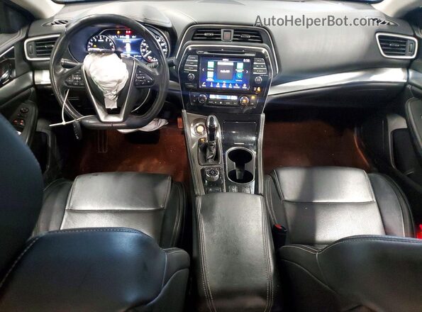 1N4AA6CV7LC364548 2020 NISSAN MAXIMA Silver Вид панелі приладів