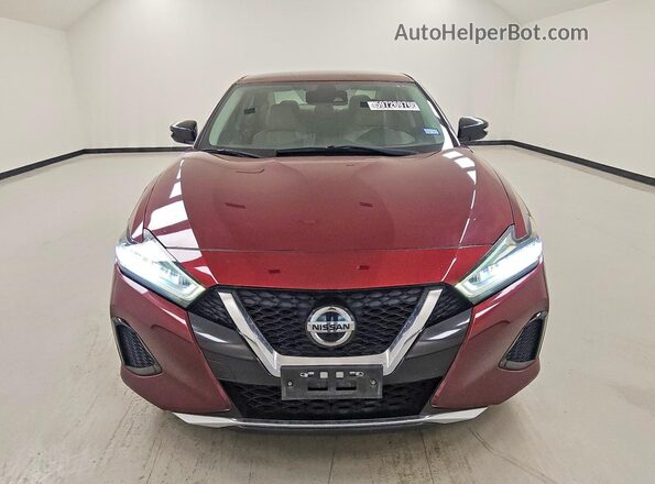 1N4AA6CV7LC365344 2020 NISSAN MAXIMA Burgundy Դիմացի տեսք