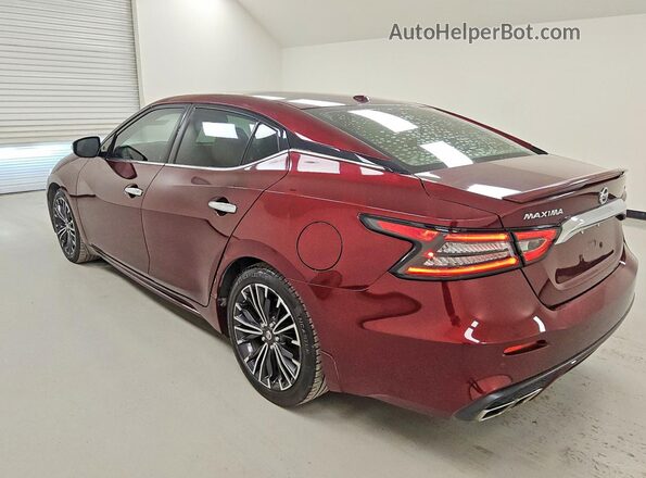 1N4AA6CV7LC365344 2020 NISSAN MAXIMA Burgundy Հետևի ձախ