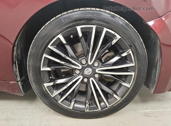 1N4AA6CV7LC365344 2020 NISSAN MAXIMA Burgundy 