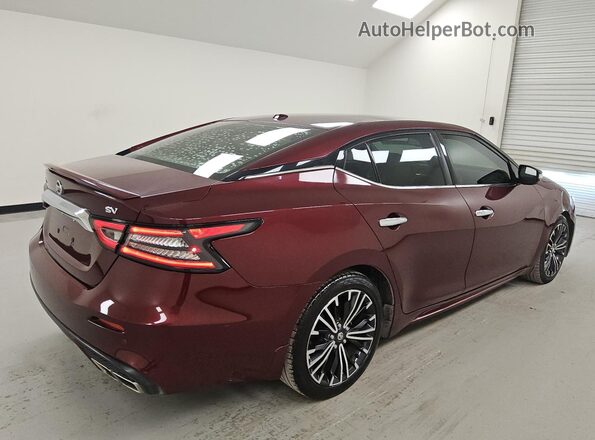 1N4AA6CV7LC365344 2020 NISSAN MAXIMA Burgundy 