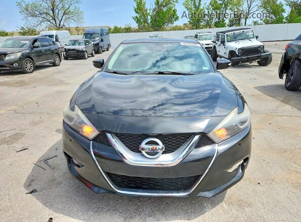 1N4AA6CV7MC507340 2021 NISSAN MAXIMA Черный Вид спереди