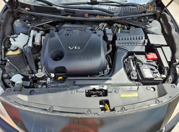 1N4AA6CV7MC507340 2021 NISSAN MAXIMA Черный Вид задней части салона
