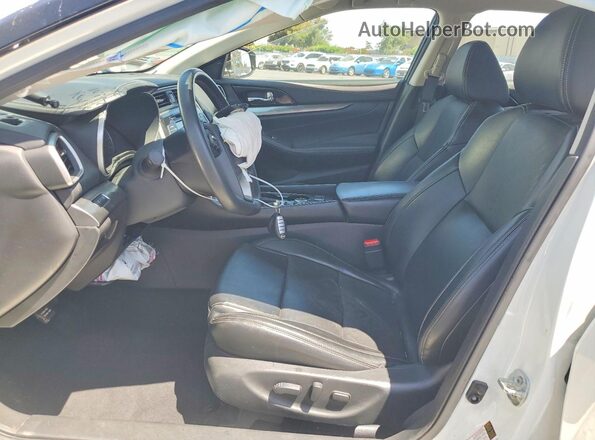 1N4AA6CV7PC512042 2023 NISSAN MAXIMA White Vista interior delantera