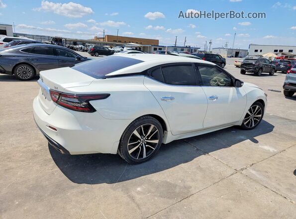 1N4AA6CV8MC501076 2021 NISSAN MAXIMA White უკანა მარჯვენა
