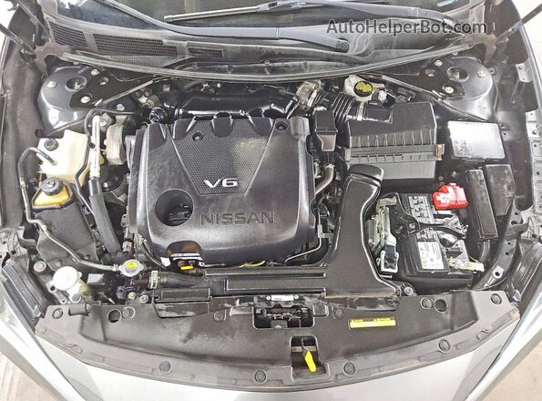 1N4AA6CV8MC505791 2021 NISSAN MAXIMA Серый Вид задней части салона