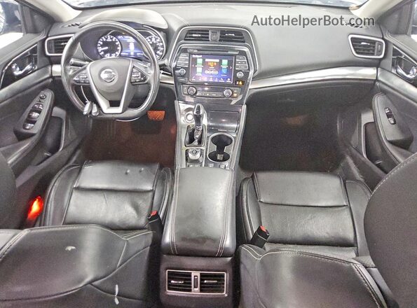 1N4AA6CV8MC505791 2021 NISSAN MAXIMA Серый Вид панели приборов