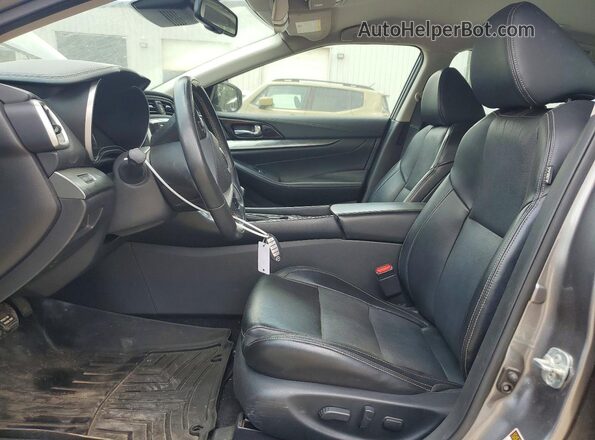 1N4AA6CV8MC508268 2021 NISSAN MAXIMA Gray Widok wnętrza z przodu