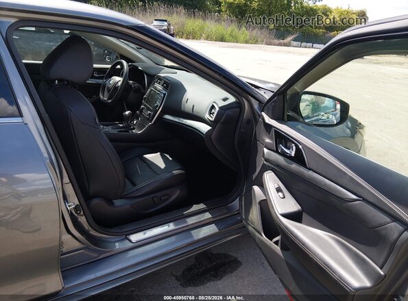 1N4AA6CV9LC384994 2020 NISSAN MAXIMA Gray Вид салону спереду