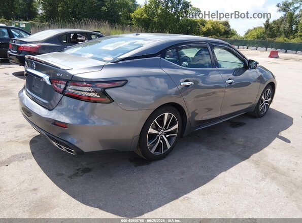 1N4AA6CV9LC384994 2020 NISSAN MAXIMA Gray Задня права чверть
