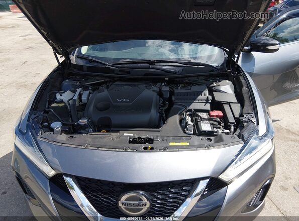 1N4AA6CV9LC384994 2020 NISSAN MAXIMA Gray Вид ззаду