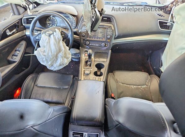 1N4AA6CV9MC514371 2021 NISSAN MAXIMA Gray წინა პანელის ხედი