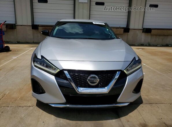 1N4AA6CV9MC514967 2021 NISSAN MAXIMA Silver წინა ხედი