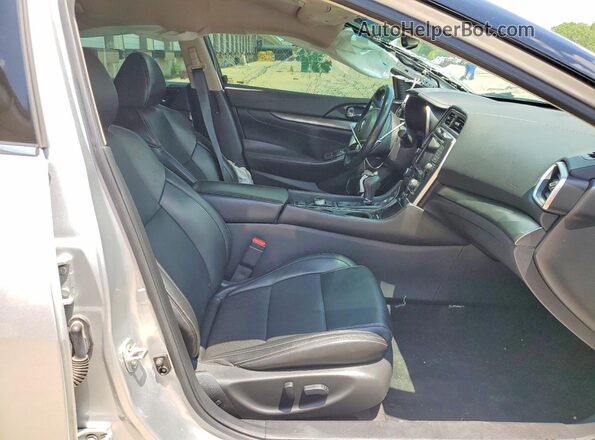1N4AA6CV9MC514967 2021 NISSAN MAXIMA Silver წინა სალონის ხედი