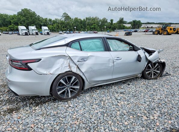 1N4AA6CV9PC510082 2023 NISSAN MAXIMA Silver Задня права чверть
