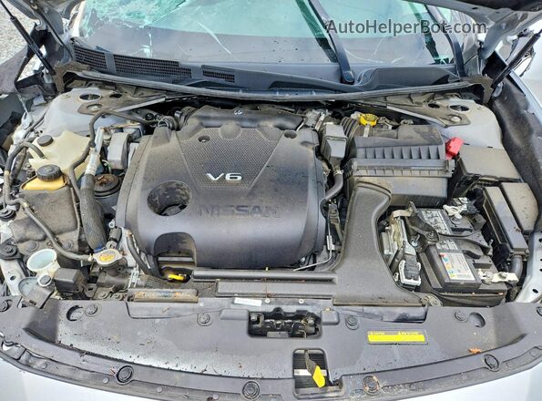 1N4AA6CV9PC510082 2023 NISSAN MAXIMA Silver Вид задньої частини салону