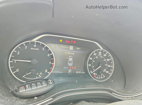 1N4AA6CV9PC510082 2023 NISSAN MAXIMA Silver Вид щитка приладів