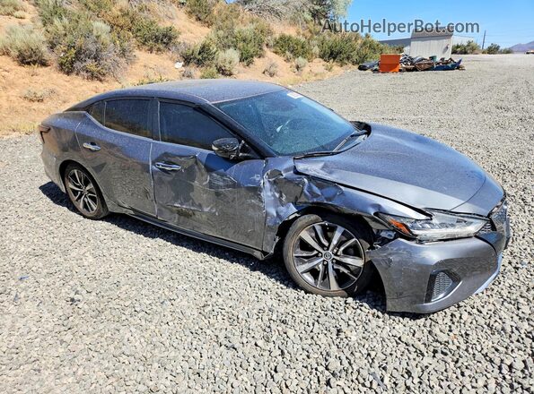 1N4AA6CVXLC364835 2020 NISSAN MAXIMA Серый Передняя правая четверть
