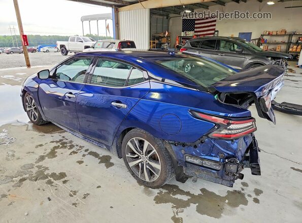 1N4AA6CVXLC366942 2020 NISSAN MAXIMA Blue უკანა მარცხენა