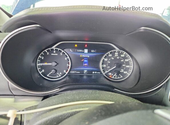 1N4AA6CVXLC366942 2020 NISSAN MAXIMA Blue ხელსაწყოთა პანელის ხედი