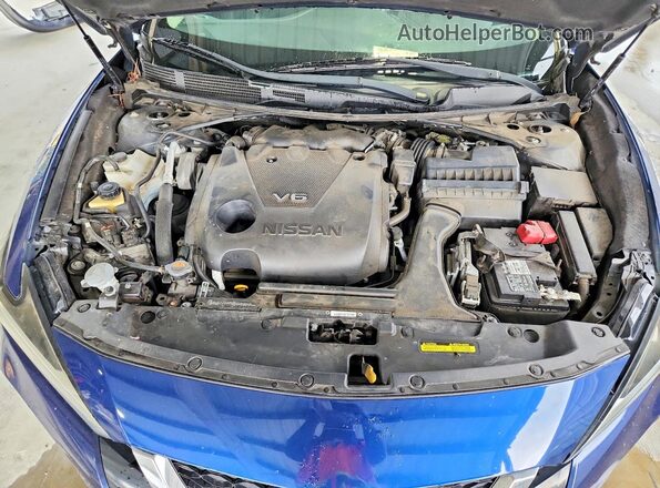 1N4AA6CVXLC366942 2020 NISSAN MAXIMA Blue უკანა სალონის ხედი