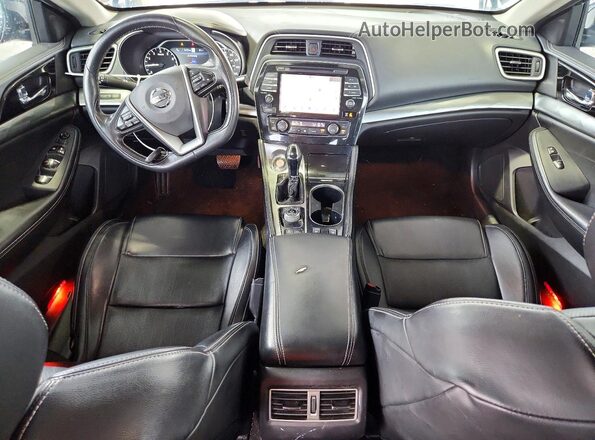 1N4AA6CVXLC366942 2020 NISSAN MAXIMA Blue წინა პანელის ხედი
