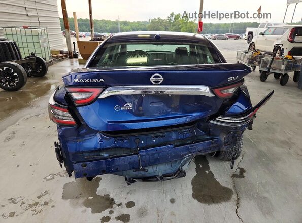 1N4AA6CVXLC366942 2020 NISSAN MAXIMA Blue უკანა ხედი
