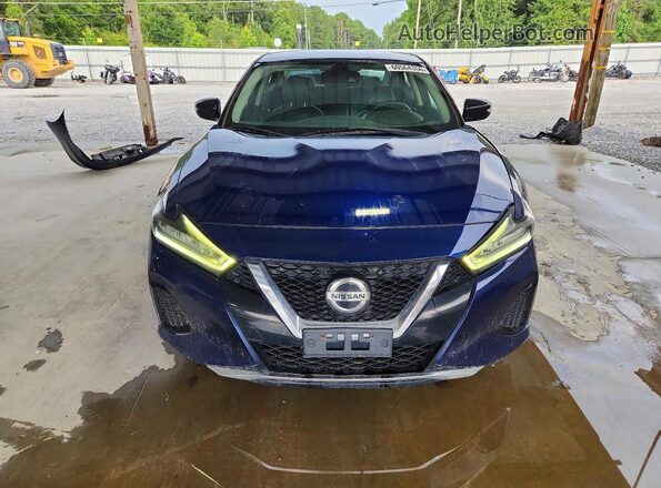 1N4AA6CVXLC366942 2020 NISSAN MAXIMA Blue წინა ხედი