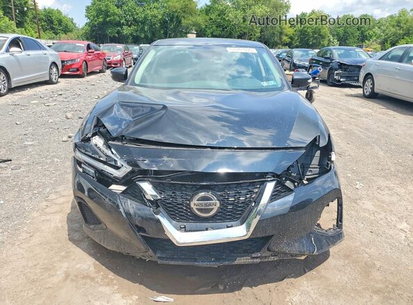 1N4AA6CVXMC508885 2021 NISSAN MAXIMA Black Front view