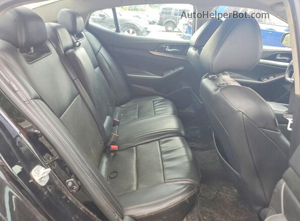 1N4AA6CVXMC508885 2021 NISSAN MAXIMA Black Rear seats view