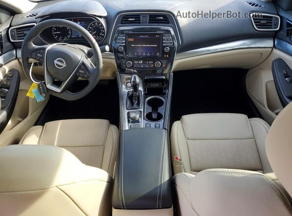1N4AA6CVXPC513086 2023 NISSAN MAXIMA White Widok deski rozdzielczej