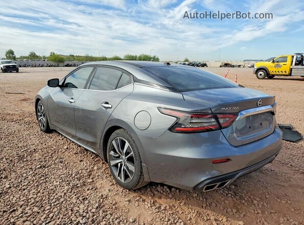 1N4AA6DV0LC375938 2020 NISSAN MAXIMA Charcoal Rear view
