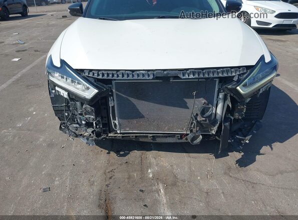 1N4AA6DV2LC380011 2020 NISSAN MAXIMA White Widok z przodu