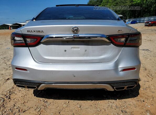1N4AA6DV3LC372838 2020 NISSAN MAXIMA Silver Вид ззаду