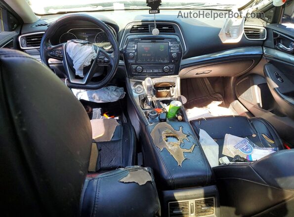 1N4AA6DV3LC372838 2020 NISSAN MAXIMA Silver Вид панелі приладів