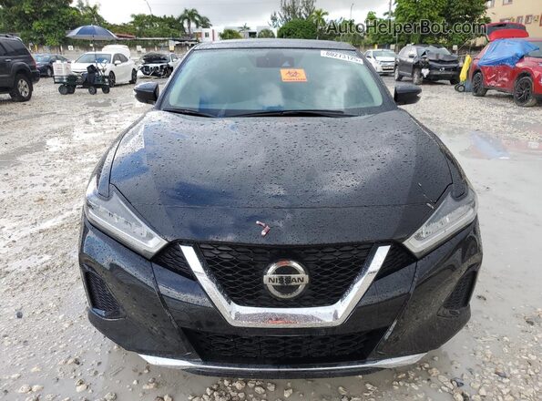 1N4AA6DV7LC383356 2020 NISSAN MAXIMA Black Rear view