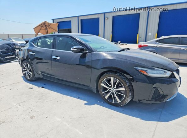 1N4AA6DV8LC365187 2020 NISSAN MAXIMA Черный Передняя правая четверть