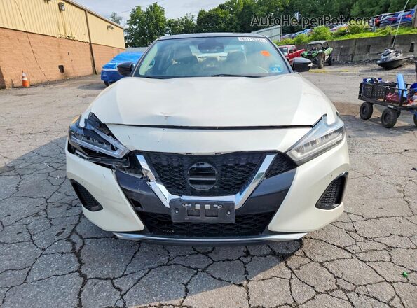 1N4AA6DV8LC381504 2020 NISSAN MAXIMA White Вид спереду