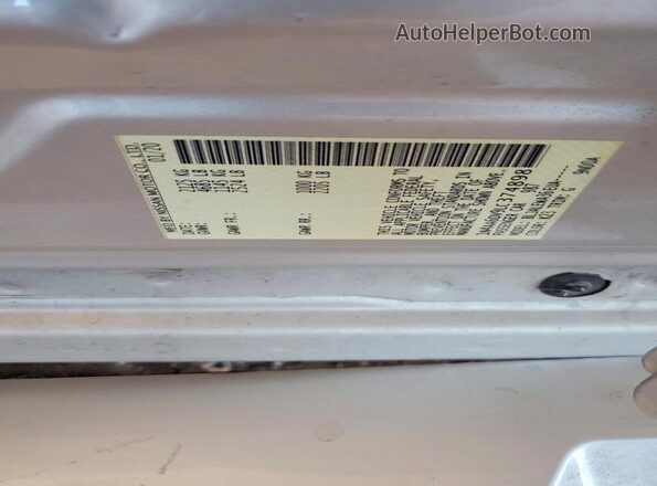 1N4AA6DV9LC374898 2020 NISSAN MAXIMA Серебряный Вид подкапотного пространства