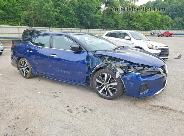1N4AA6DVXPC506301 2023 NISSAN MAXIMA Blue Przód prawy