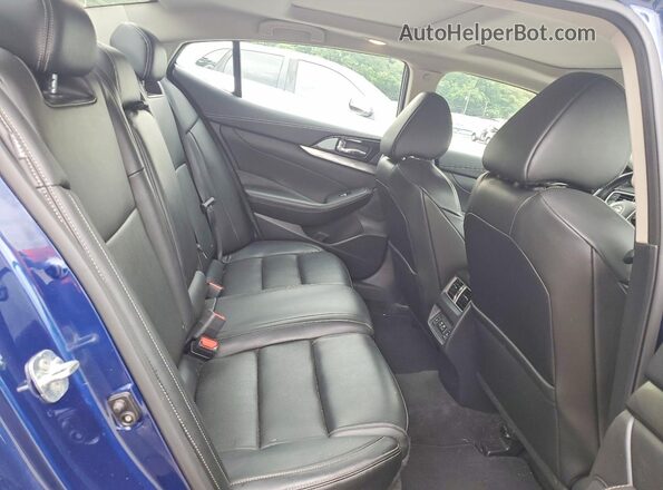 1N4AA6DVXPC506301 2023 NISSAN MAXIMA Blue Widok tylnych siedzeń