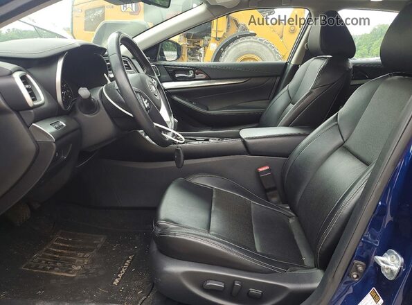 1N4AA6DVXPC506301 2023 NISSAN MAXIMA Blue Widok wnętrza z przodu